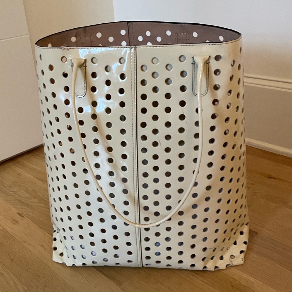 Rachel Comey Punched Hole Leather Tote